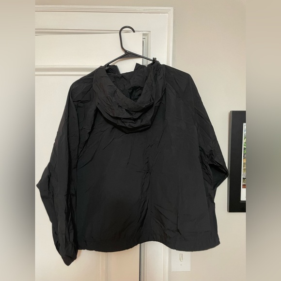 Adidas Women’s Black Hooded Windbreaker - Picture 2 of 2